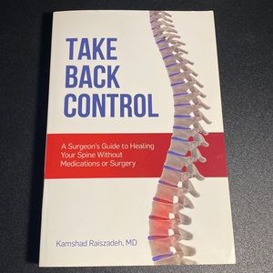 Take Back Control. Book. Health & fitness. Pain management.